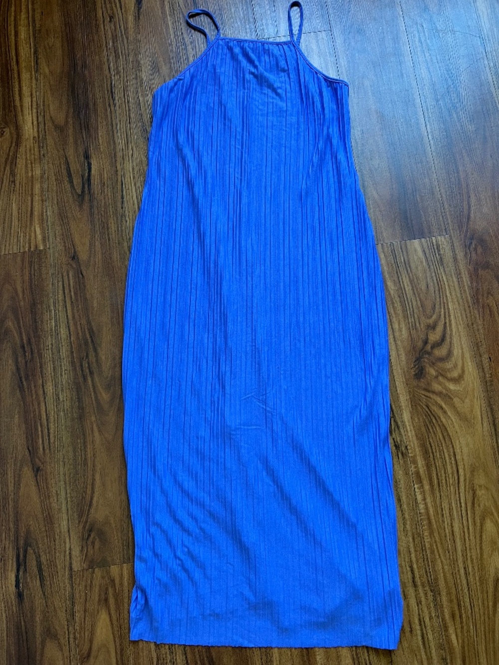 💙 Mossimo Supply Co. Royal Blue Pleated Maxi Dress Size S